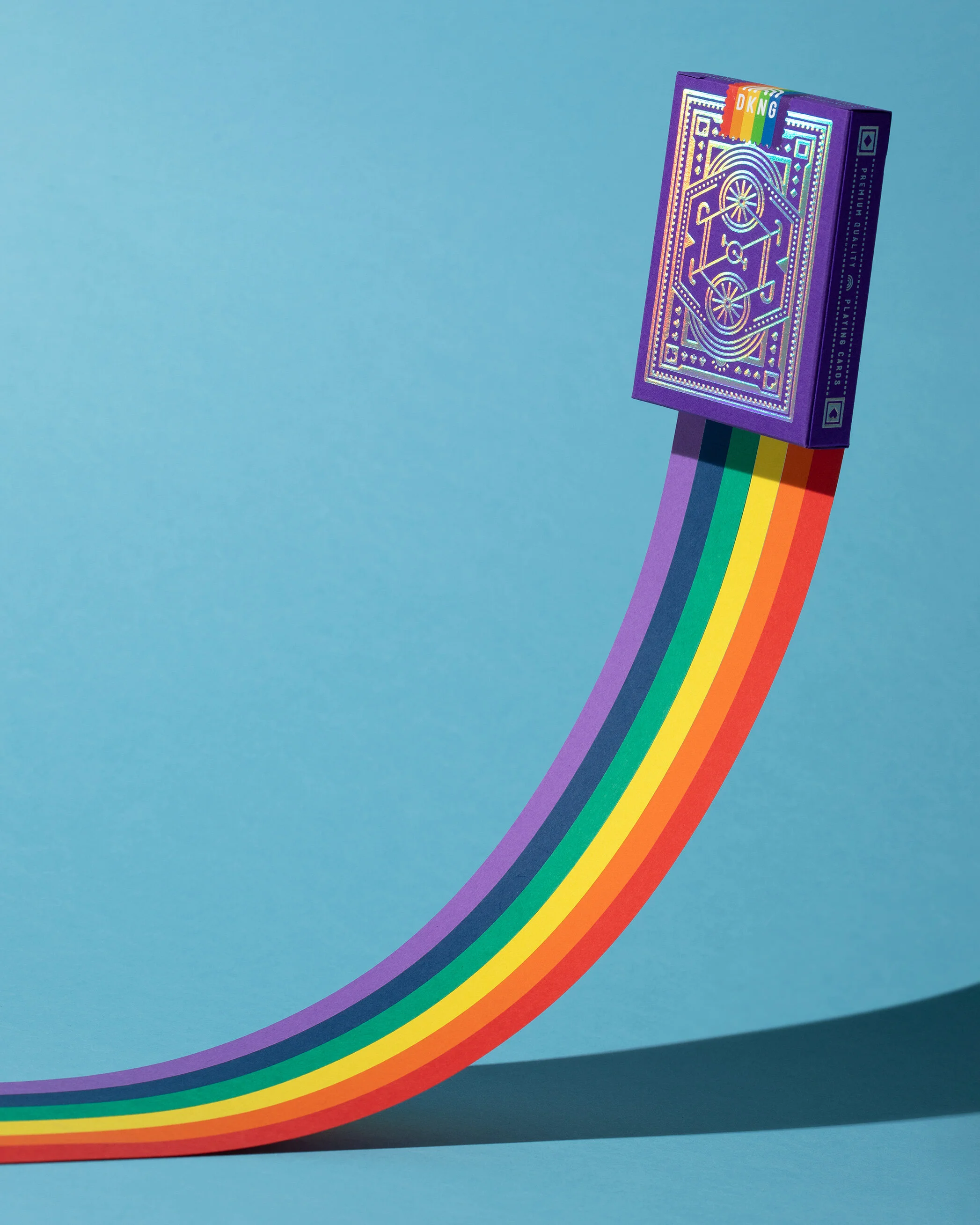 DKNG 'Rainbow Wheel' Playing Cards — DKNG